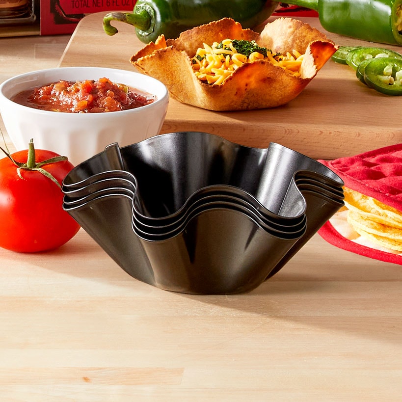 Tortilla Baking and Serving Bowls - Set of 2
