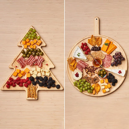 Meg Quinn Rubberwood Cheese Map Board