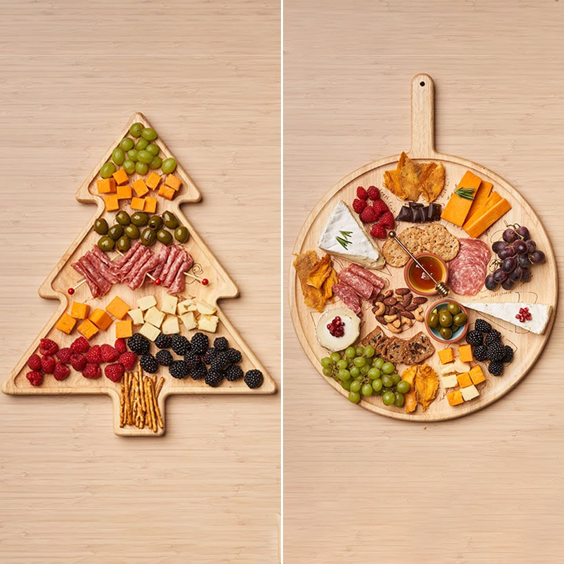 Meg Quinn Rubberwood Cheese Map Board