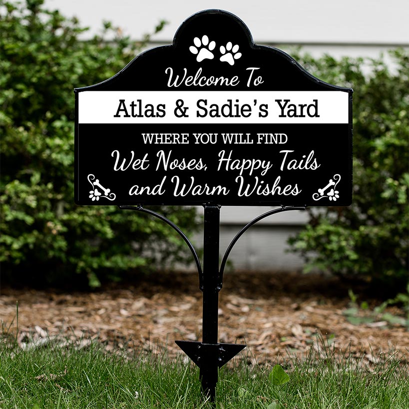 Personalized Magnetic Pet Sign