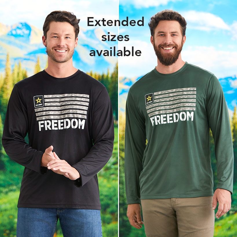 Army Performance Long Sleeve T Shirt