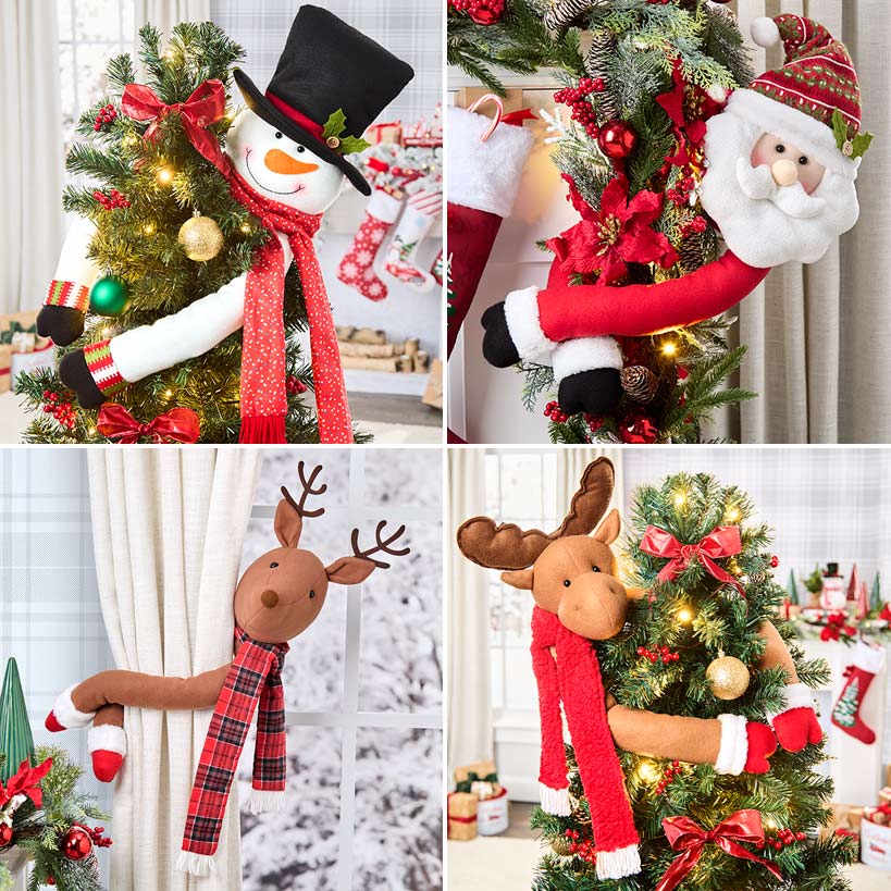 Christmas Character Tree-Top Hugger