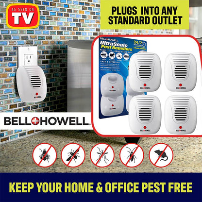 Set of 4 UltraSonic Pest Repellers