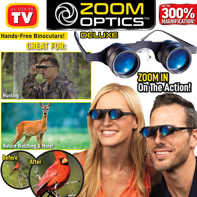Zoom Optics Deluxe Binoculars