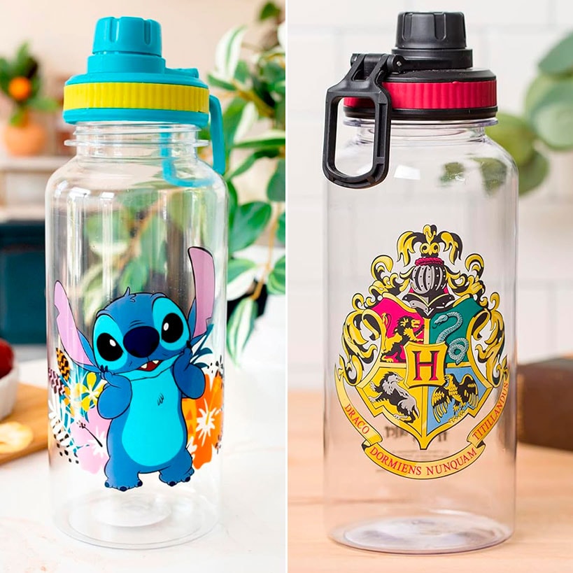 32-Oz. Twist Spout Water Bottle with Sticker Set
