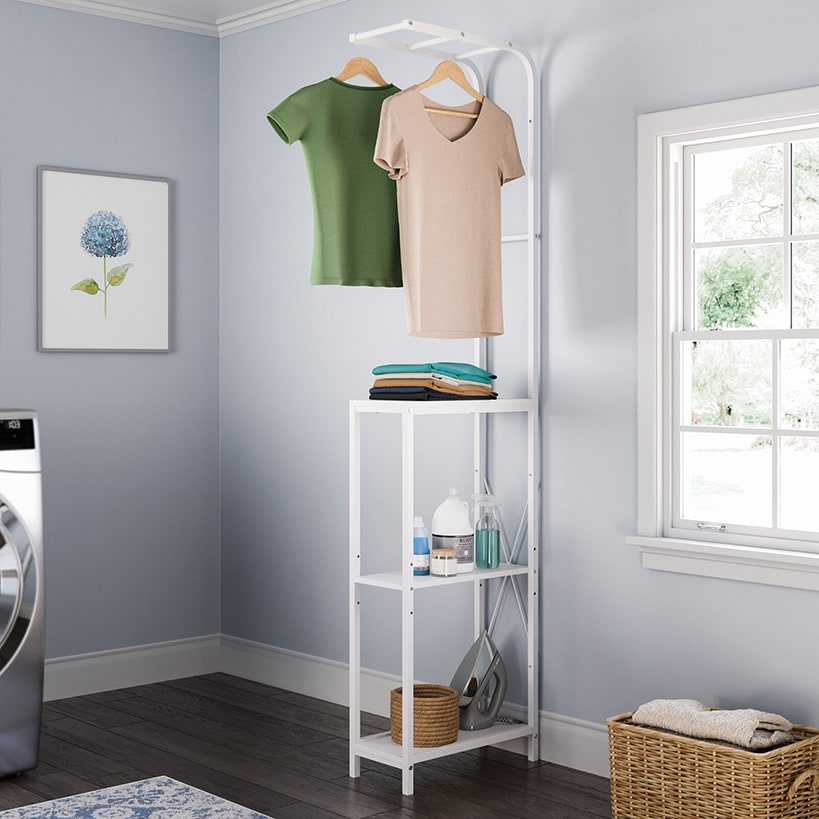 North Avenue® Collection Compact Laundry Stand and Drying Rack