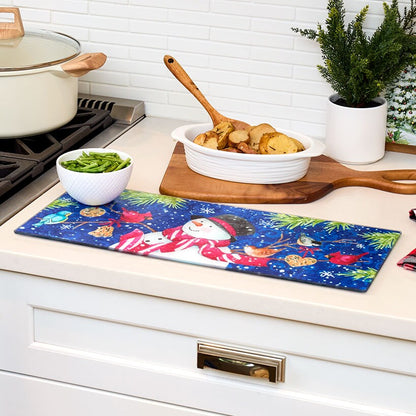 Festive Holiday Countertop Protecter