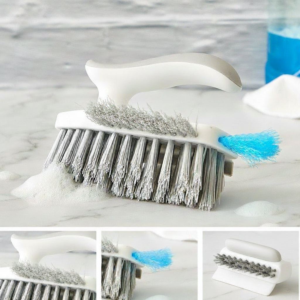 4-In-1 Cleaning Brush and Corner Scrubber - Perfect For Tile And Grout
