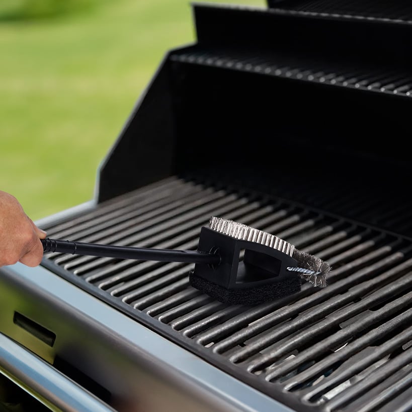 Mr Bar-B-Q Oversized Triple Action Grill Brush