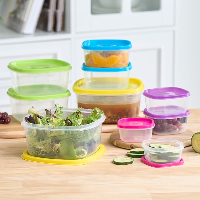 Food Storage Containers Set for Meal Prep - 20-Pc. | LTD Commodities