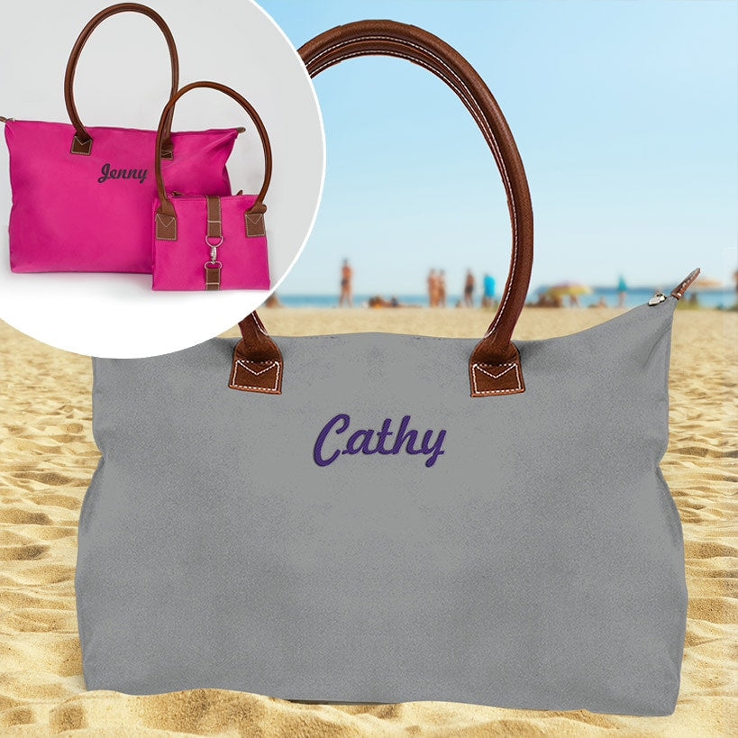 Personalized Travel Tote