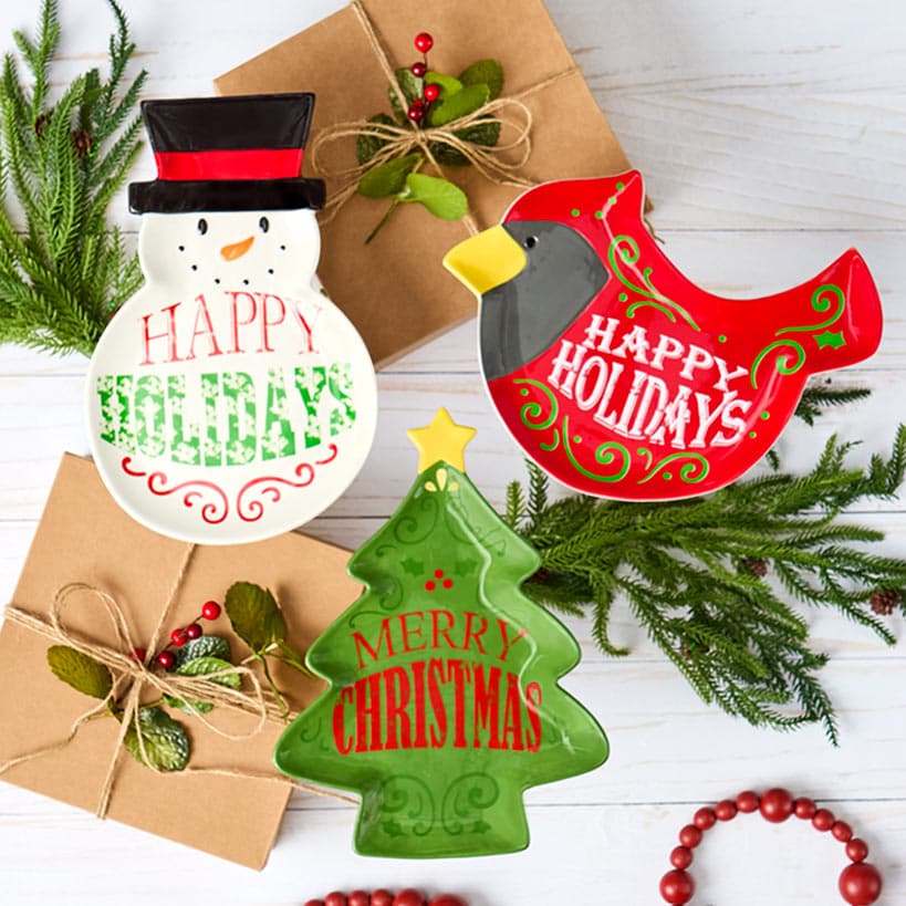 Set of 3 Character Serving Plates