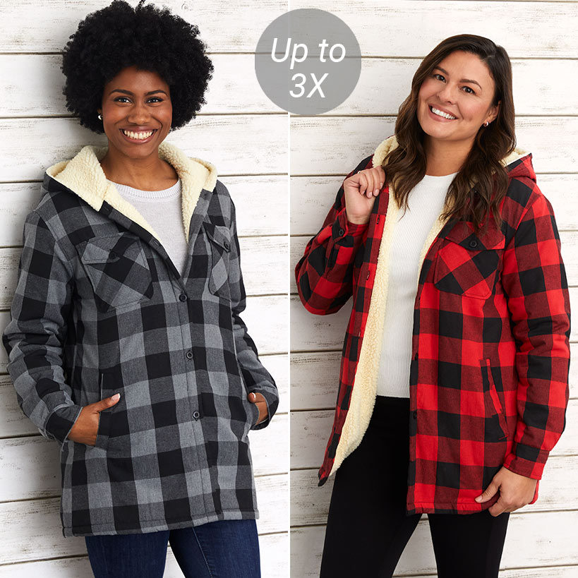 Sherpa Lined Boyfriend Jacket