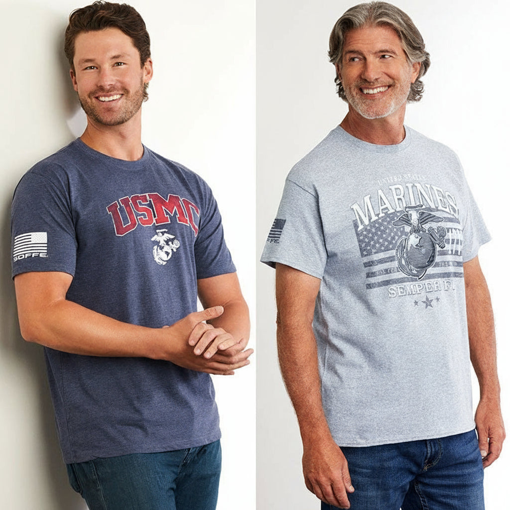 Men's U.S. Marines Short Sleeve Graphic T-Shirt