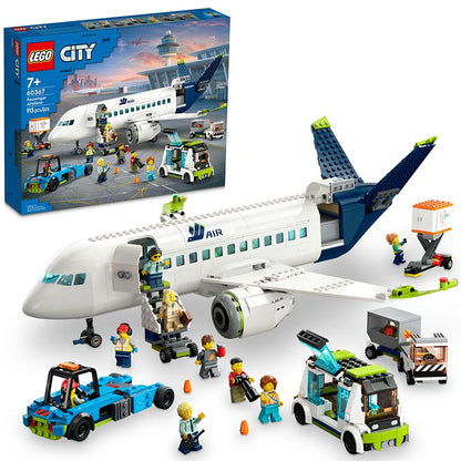 LEGO® City Passenger Airplane Building Toy Set