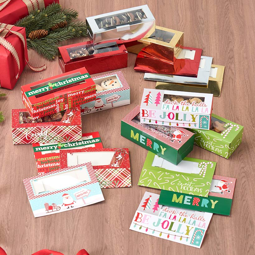 6 Pk. Christmas Treat Boxes