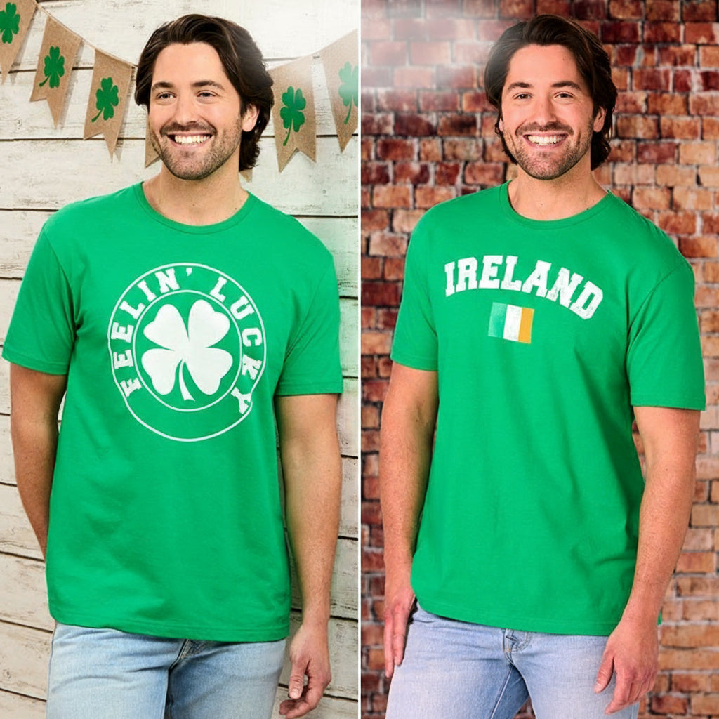 St. Patrick's Day Short Sleeve Men's T Shirt