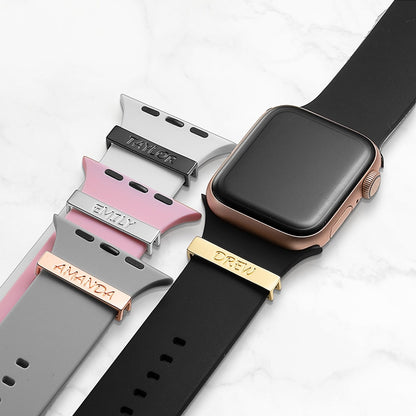 Personalized Plated Name Slider for Tech Watch