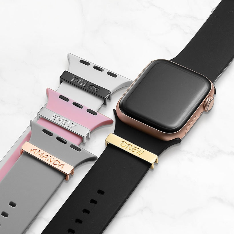 Personalized Plated Name Slider for Tech Watch