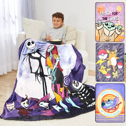 Kids Licensed Character Silk Touch Throw 46" x 60" Explorer