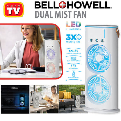 Bell+Howell® Dual Mist Fan