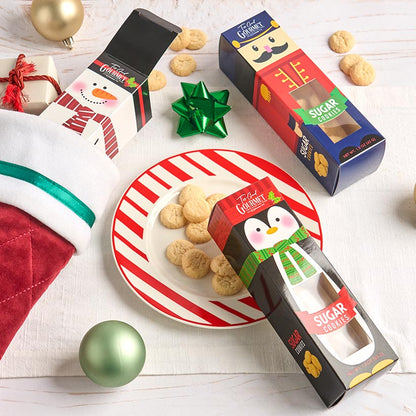 Christmas Artisan Cookie Stocking Stuffers - Set of 3