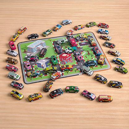 50-Pc. Diecast Car Set