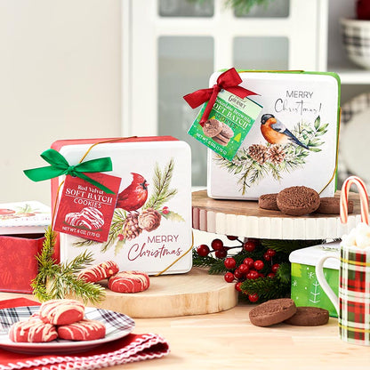 Holiday Artisan Cookies in Decorative Gift Tin