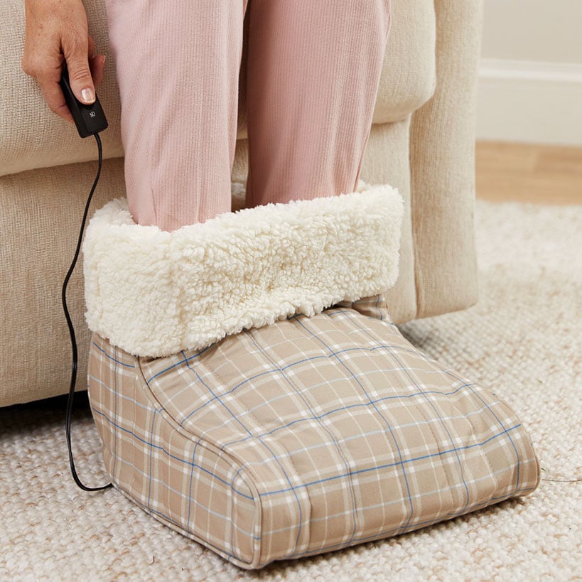 Micro Flannel® Foot Warmer with 2-Hour Safety Shut-Off