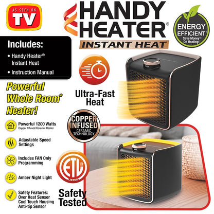 Handy Heater® Instant Heat With Copper Infused Technology