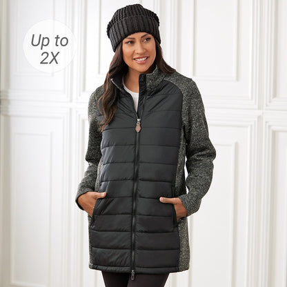 Evoke Women's Fleece Lined Puffer