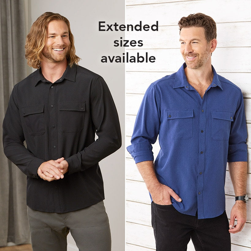 Men's Button-Up Long Sleeve Shirt