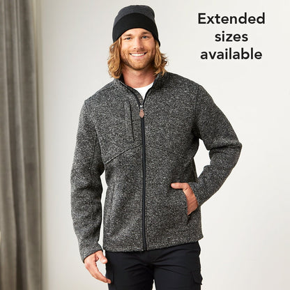 Inspire Men's Sweater Fleece Jacket