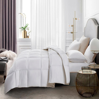 Serta ExtraWarmth 233-Thread Count Goose Feather and Down Fiber Comforter