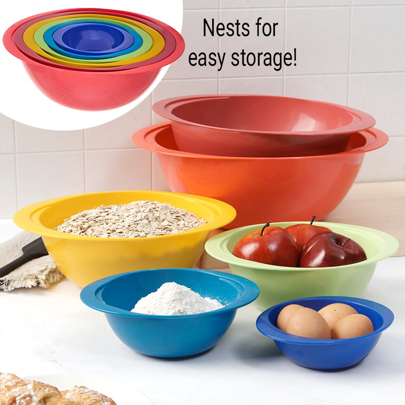 Smart Home Mixing Bowls - Set of 6