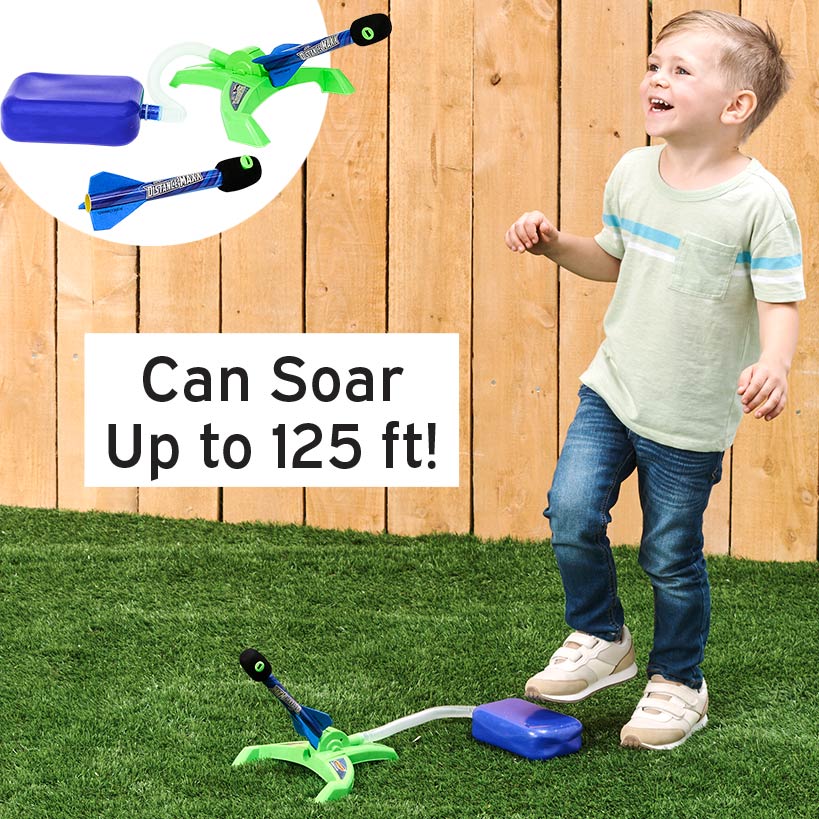 Distance Maxx Jump Outdoor Foam Rocket Toy