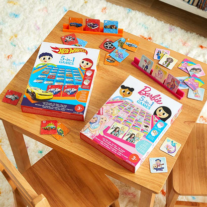Mattel® Barbie Or Hot Wheels 5-in-1 Family Game