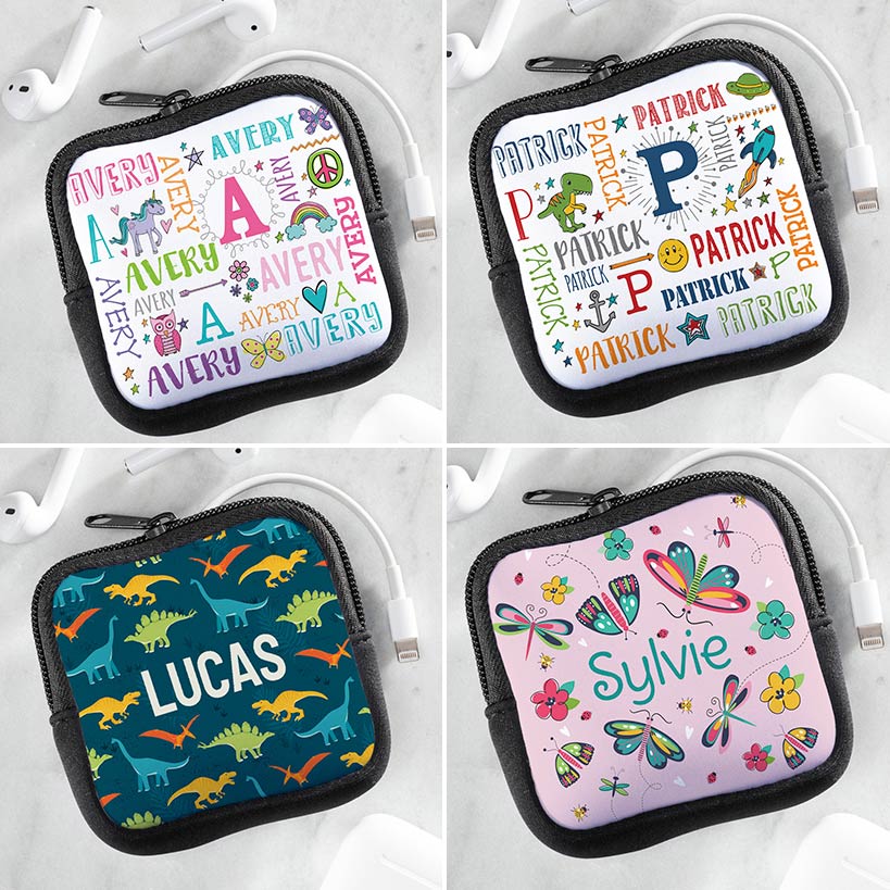 Personalized Square Pouches