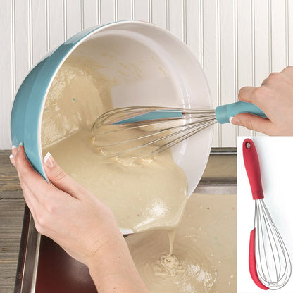 2- in-1 Whisk With Scraper