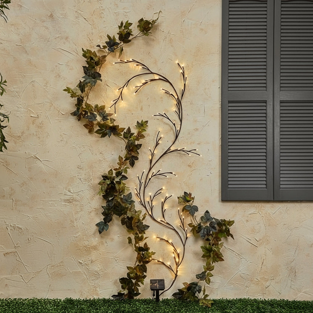 96 LED Ivy Branch Solar Light