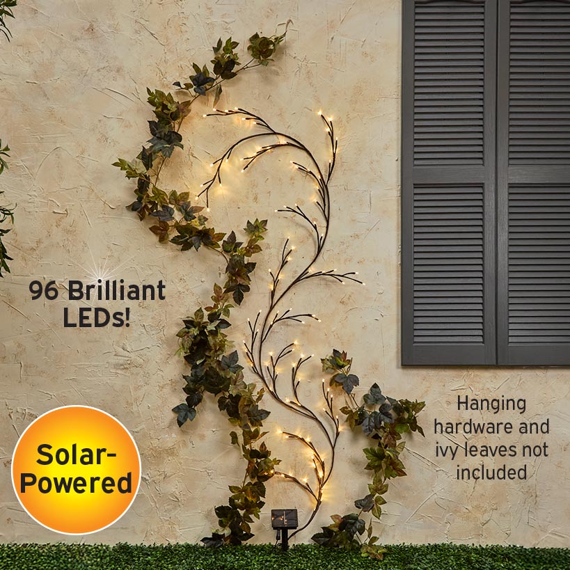 96 LED Ivy Branch Solar Light