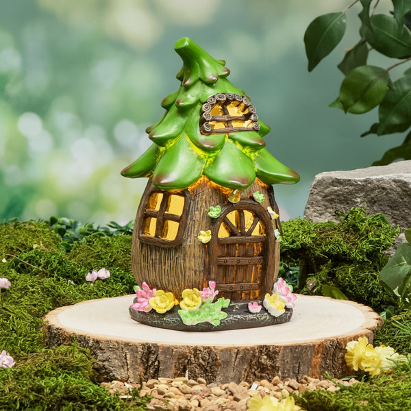 Solar Lighted Fairy House | LTD Commodities