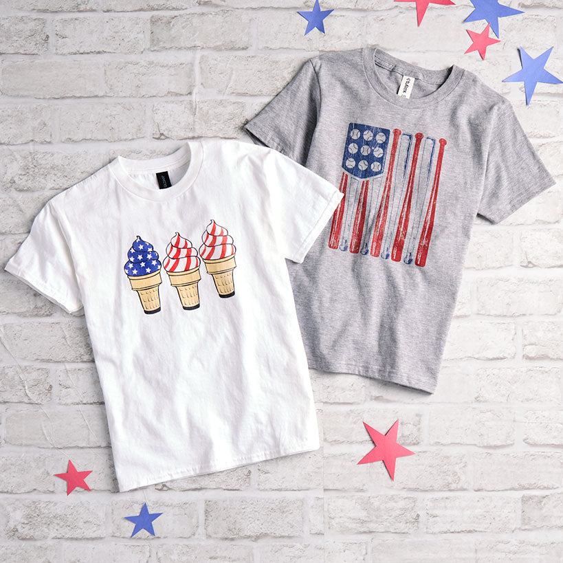Kids Americana Short Sleeve Graphic T-Shirt