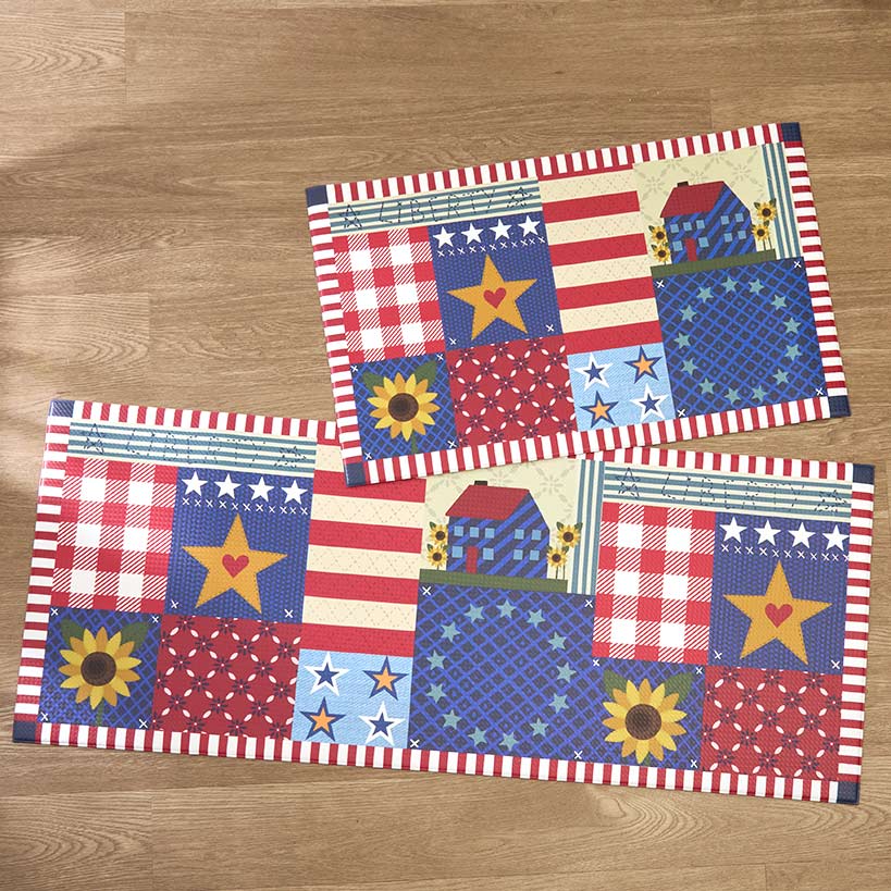 Americana Kitchen Comfort Accent or Runner Rug