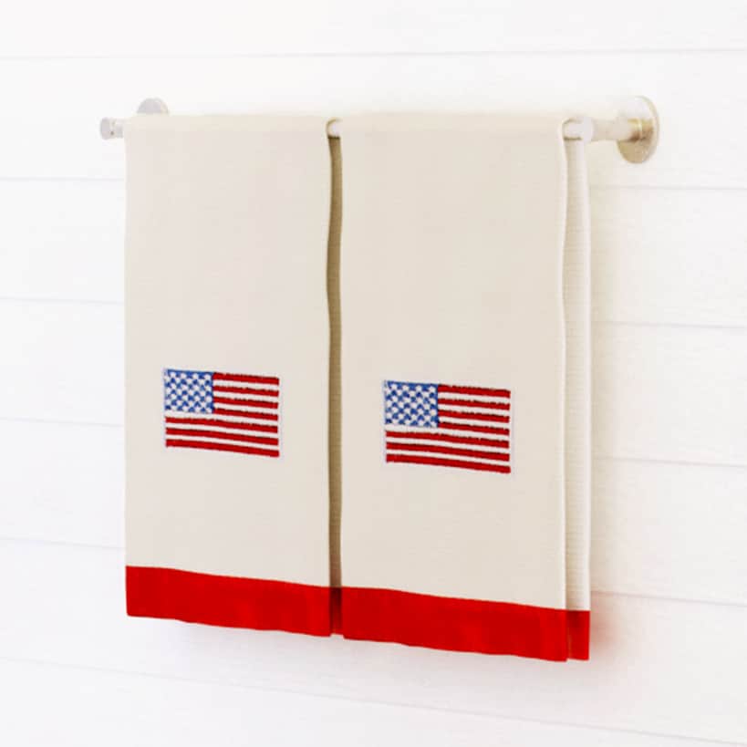 USA Stripe Bath Collection