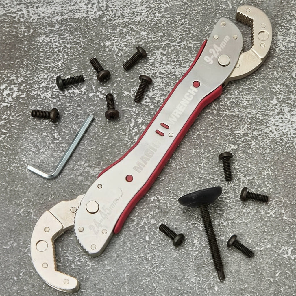 Universal Adjustable 37-In-1 Multifunction Wrench Spanner Tool