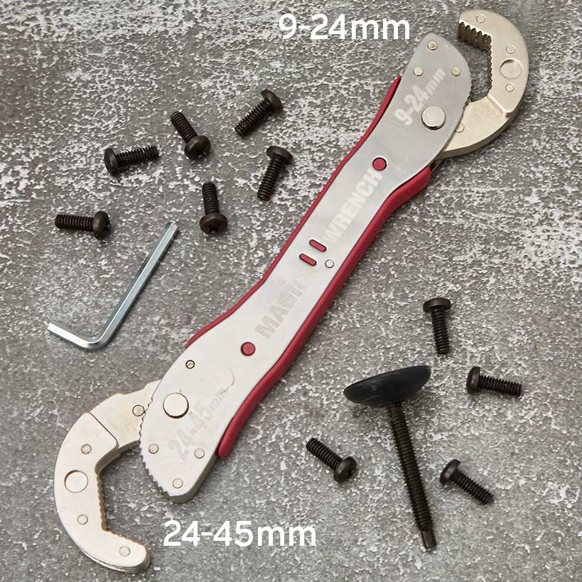 Universal Adjustable 37-In-1 Multifunction Wrench Spanner Tool