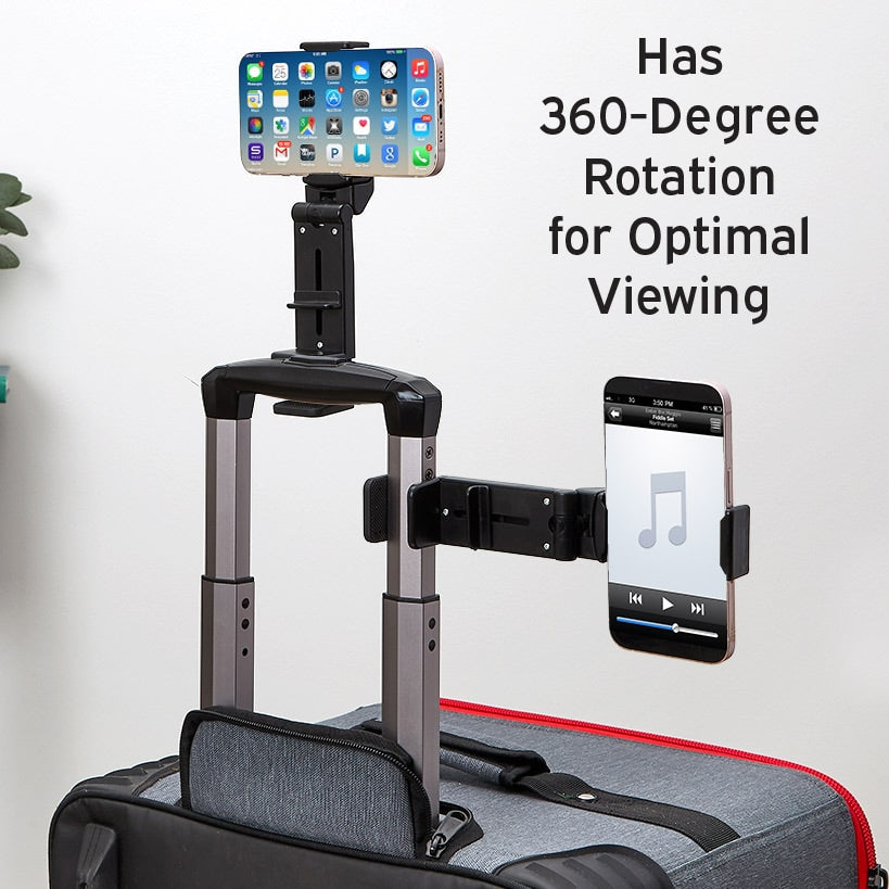 Airplane Travel Phone Holder Mount Portable With 360 Degree Rotation