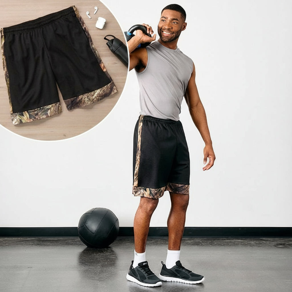 Men's Mossy Oak Camo Shorts