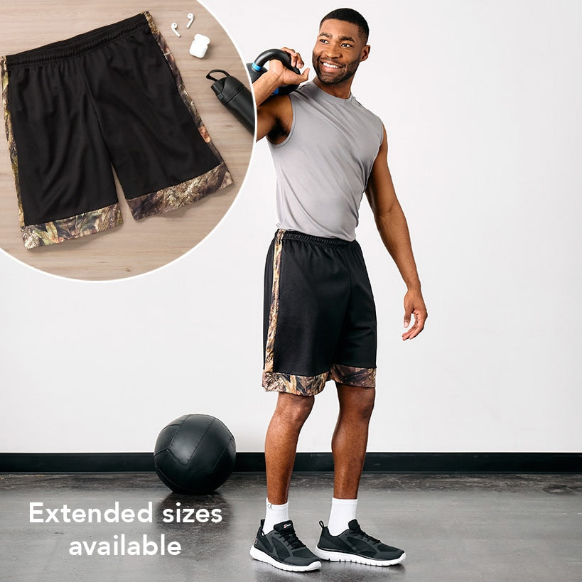 Men's Mossy Oak Camo Shorts